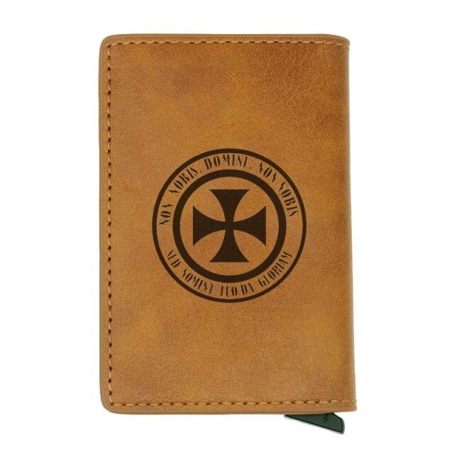 Knights Templar Commandery Wallet - Credit Card Holder (4 colors)