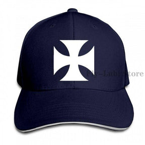 Knights Templar Commandery Baseball Cap - Cross adjustable Baseball Adjustable Cap