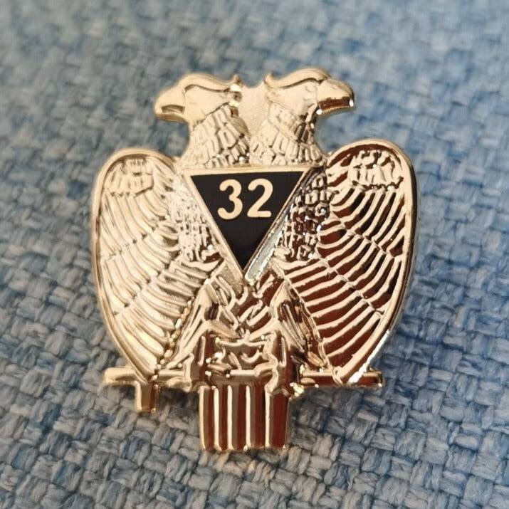 32nd Degree Scottish Rite Lapel Pin - 1.5"