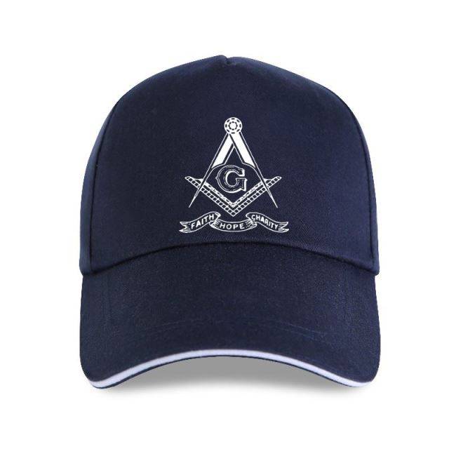 Master Mason Blue Lodge Baseball Cap - FAITH HOPE CHARITY (Multiple Colors)