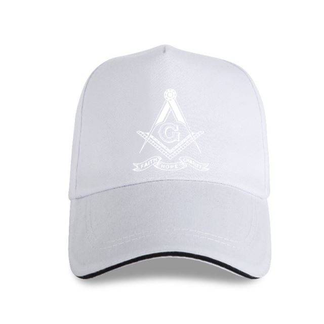 Master Mason Blue Lodge Baseball Cap - FAITH HOPE CHARITY (Multiple Colors)