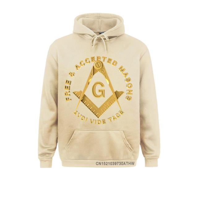 Master Mason Blue Lodge Hoodie - FREE & ACCEPTED MASONS (Multiple Colors)