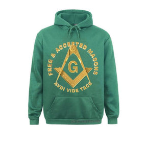 Master Mason Blue Lodge Hoodie - FREE & ACCEPTED MASONS (Multiple Colors)