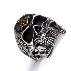 Widows Sons Ring - Gothic Skull