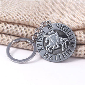 Knights Templar Commandery Keychain - sigillvm militvm xpisti