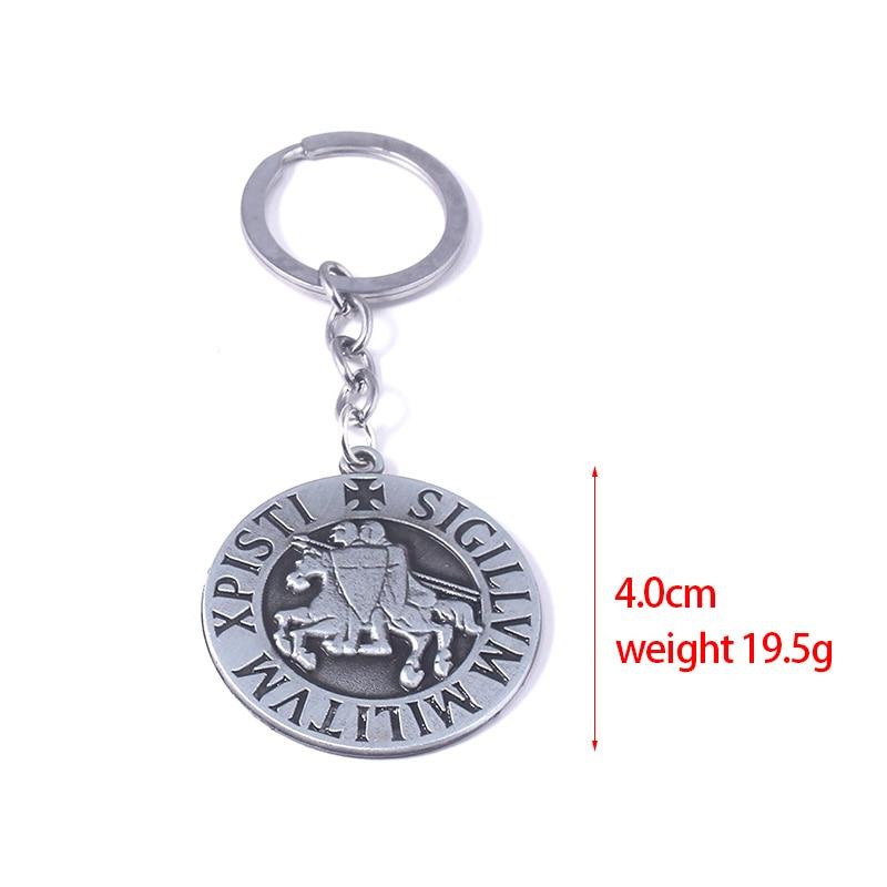 Knights Templar Commandery Keychain - sigillvm militvm xpisti