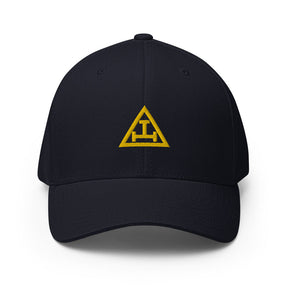Royal Arch Chapter Baseball Cap - Golden Embroidery - Bricks Masons