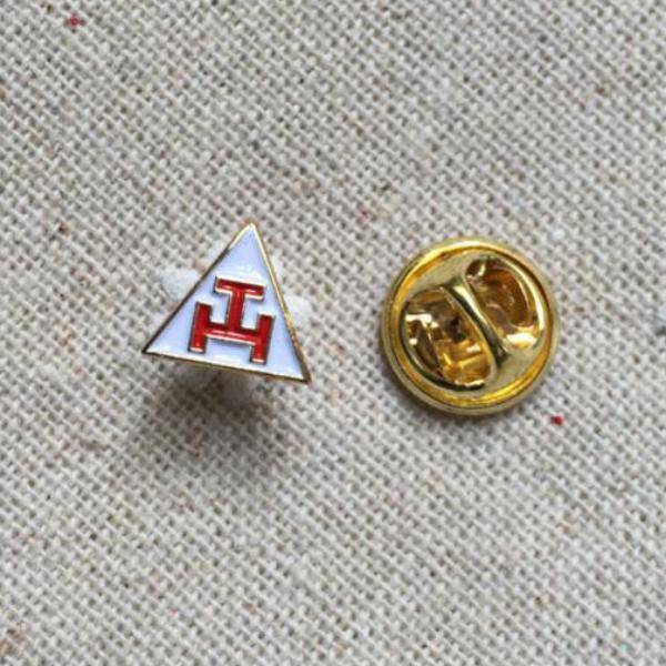 Royal Arch Chapter Lapel Pin - Red - Bricks Masons