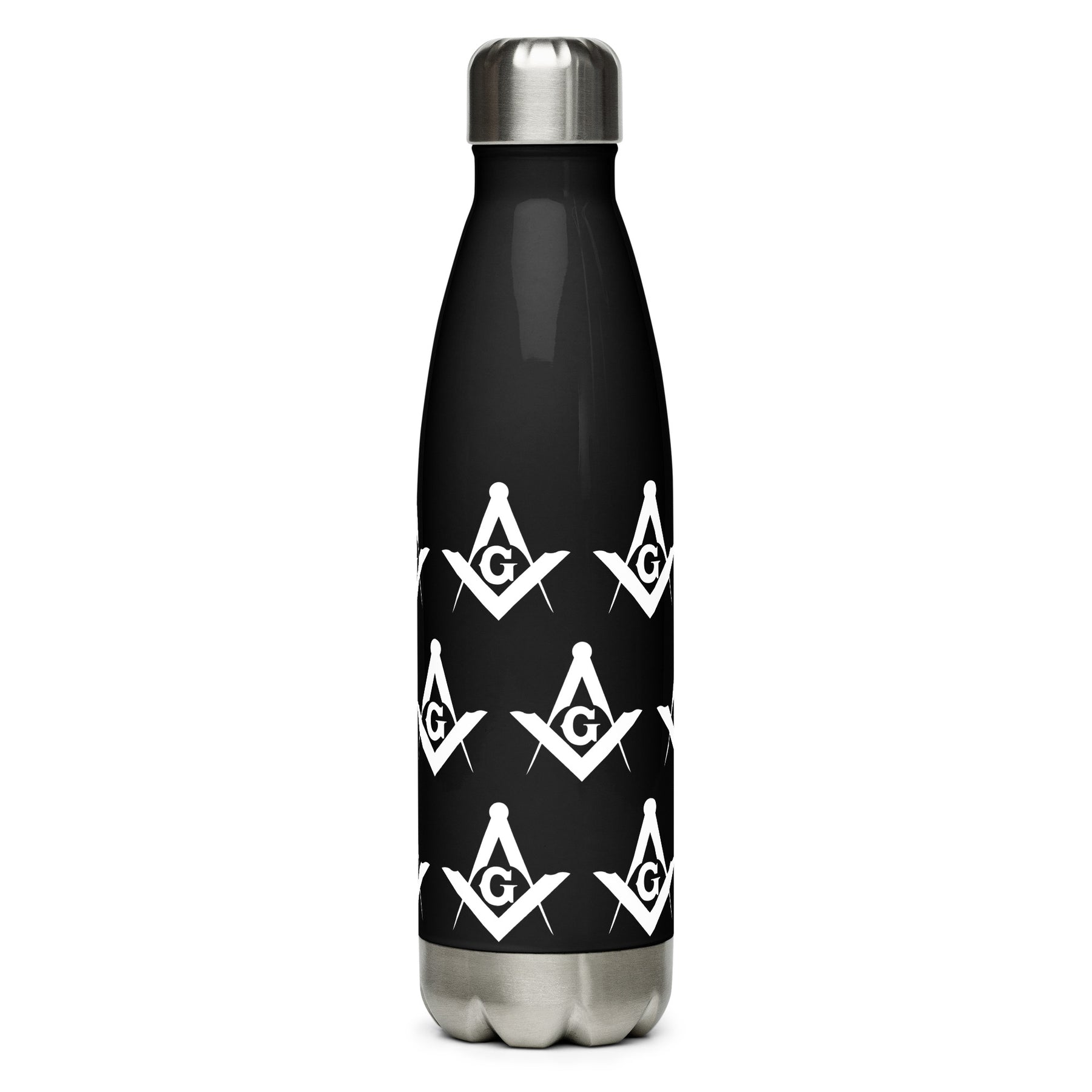 Master Mason Blue Lodge Water Bottle - Stainless Steel - Bricks Masons