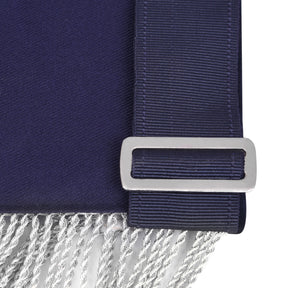Treasurer Blue Lodge Officer Apron - Dark Blue With Silver Hand Embroidery Bullion - Bricks Masons