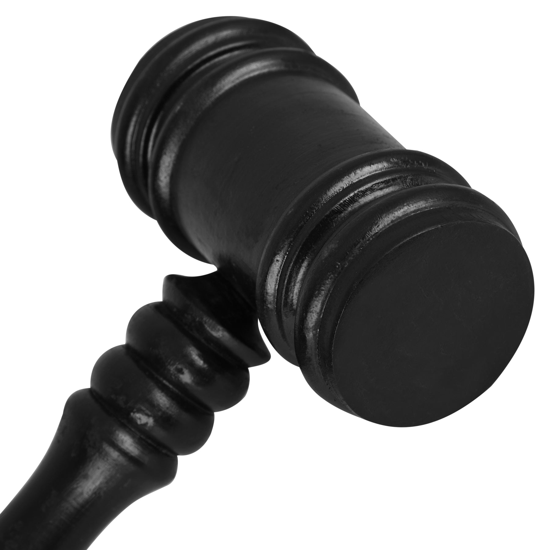 Masonic Gavel - Black Handcrafted Wood - Bricks Masons