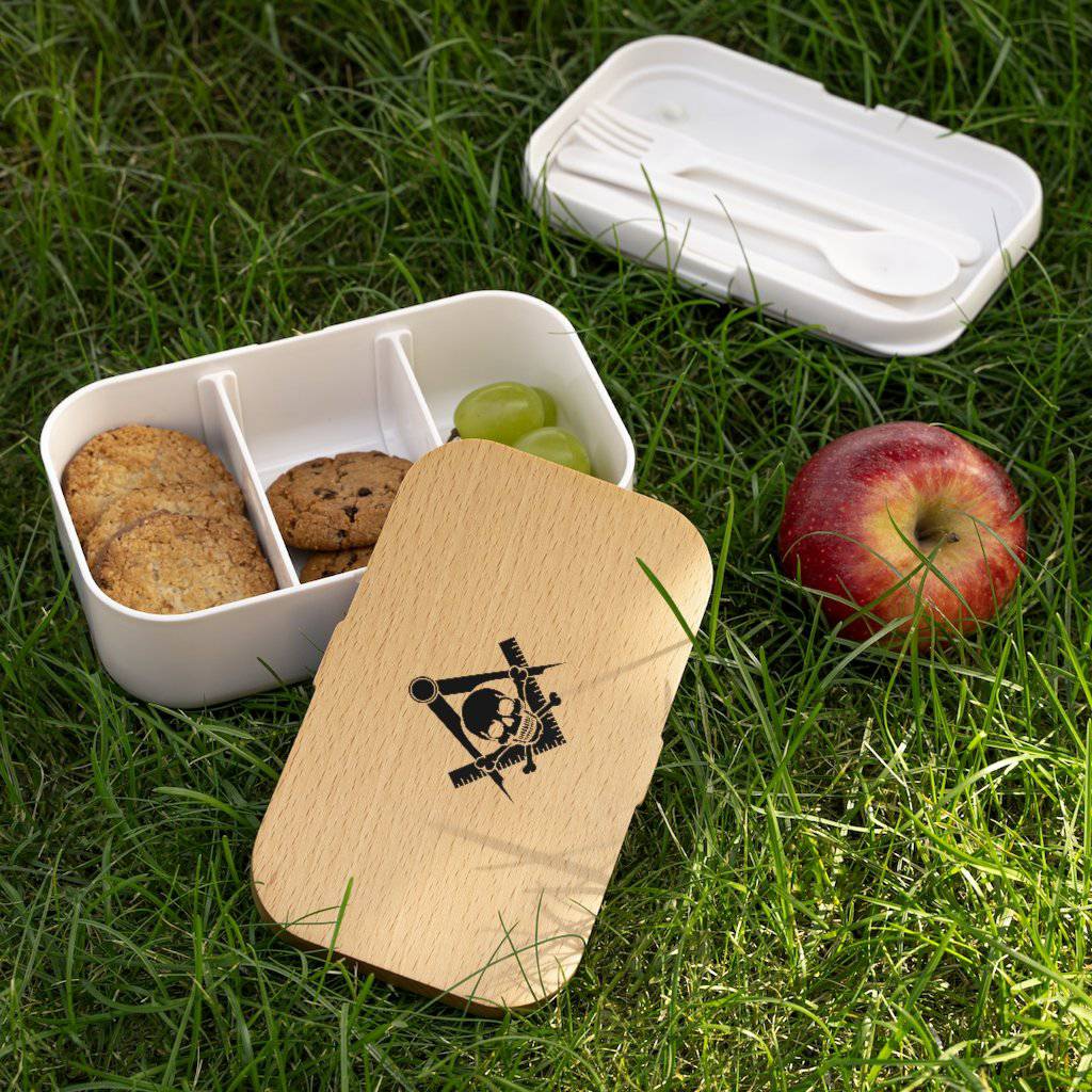Widows Sons Lunch Box - Wooden Lid - Bricks Masons
