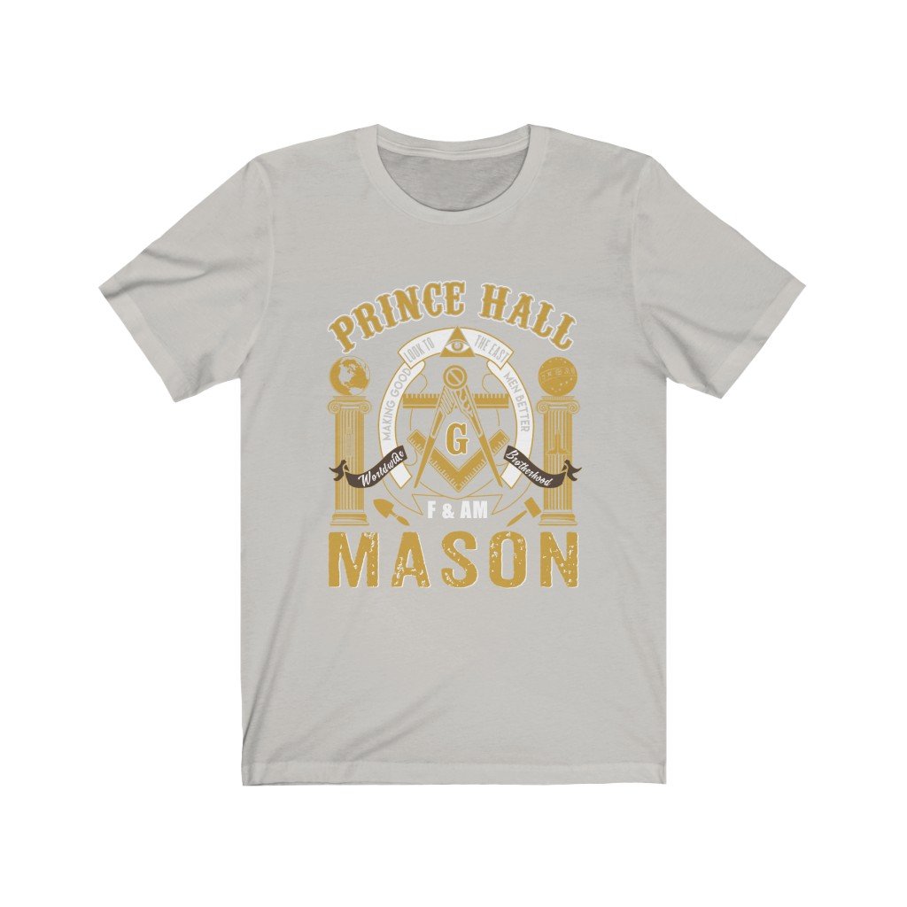 Masonic T-Shirt - Prince Hall - Bricks Masons