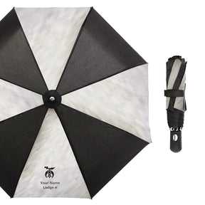 Shriners Umbrella -Three Folding Windproof - Bricks Masons