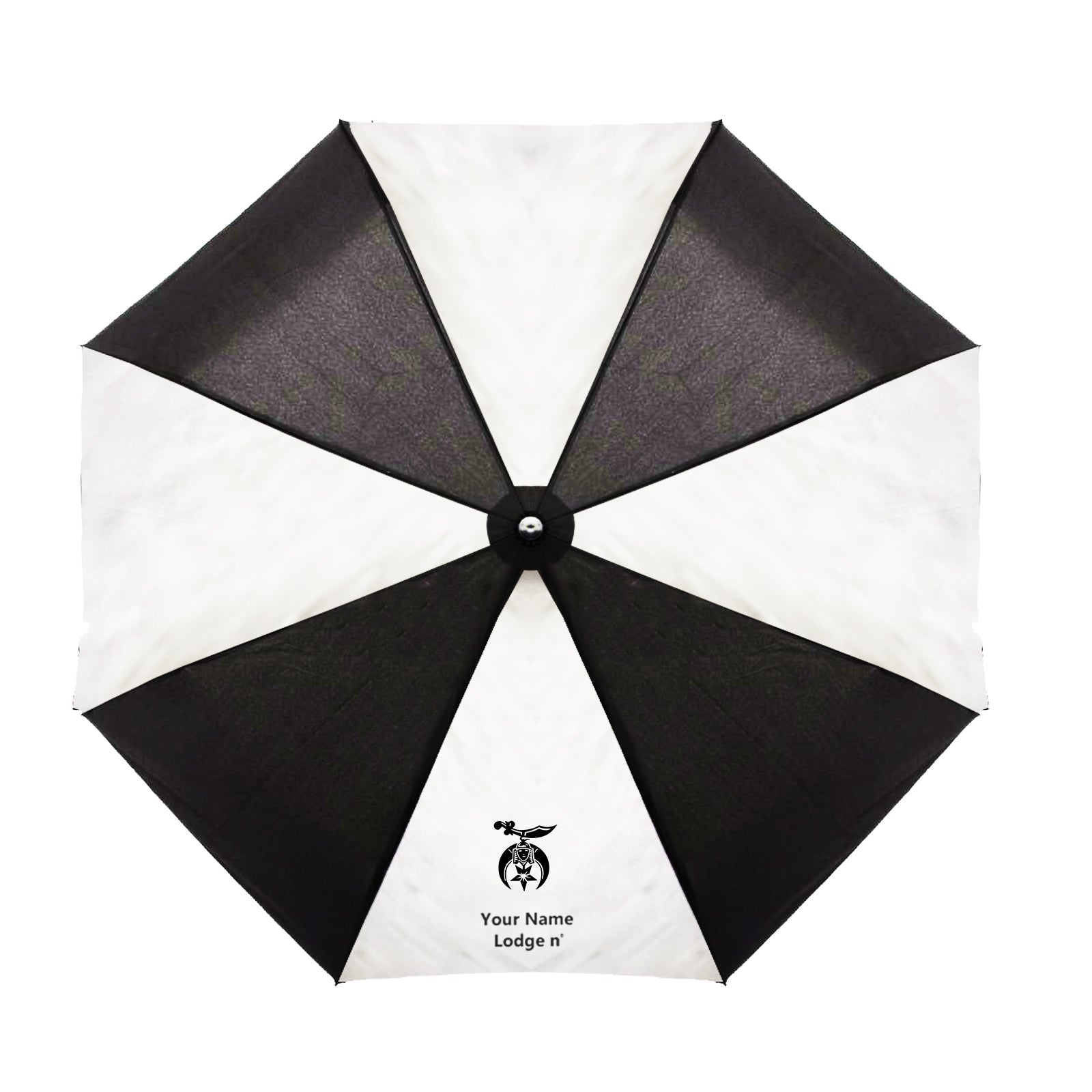 Shriners Umbrella -Three Folding Windproof - Bricks Masons