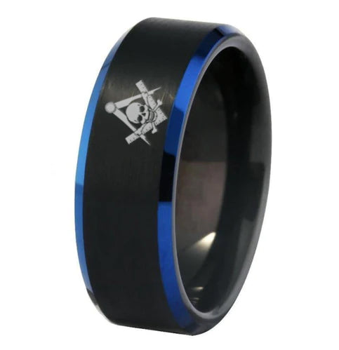 Widows Sons Ring - Black Stone Color - Bricks Masons