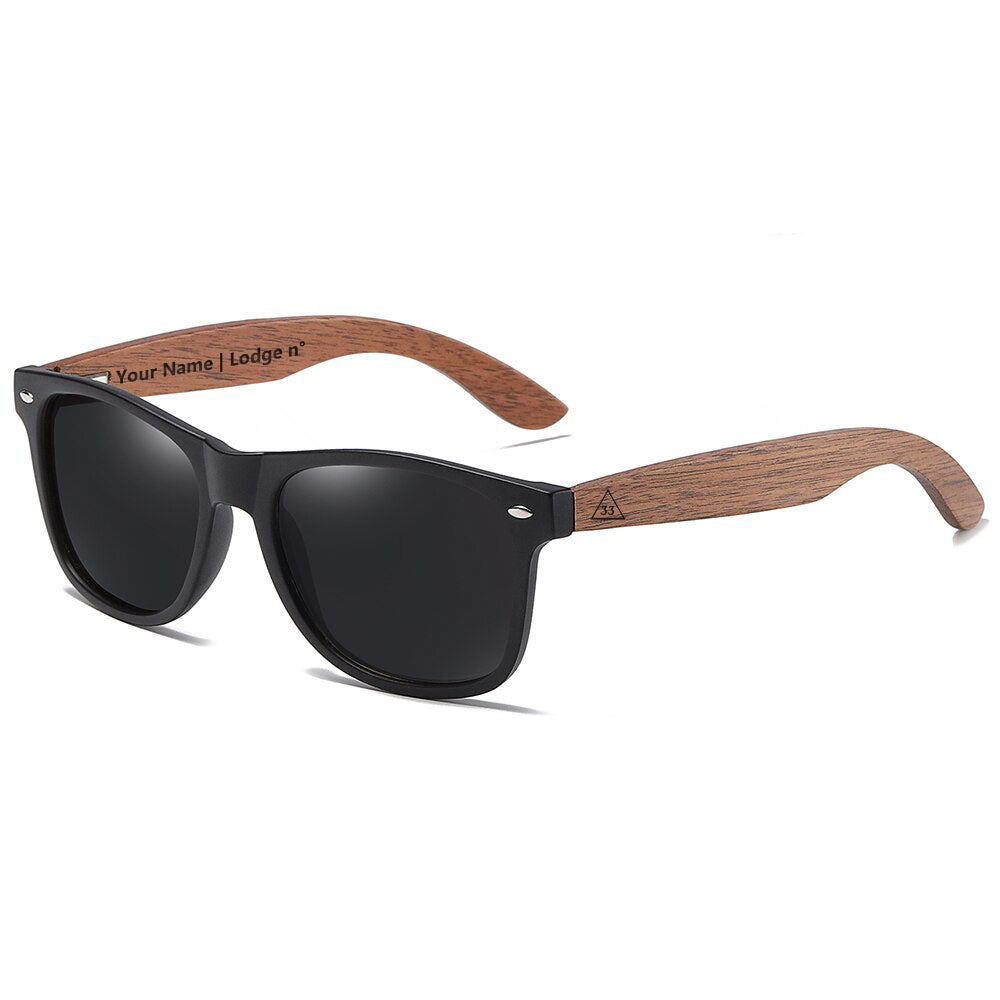 33rd Degree Scottish Rite Sunglasses - UV Protection - Bricks Masons