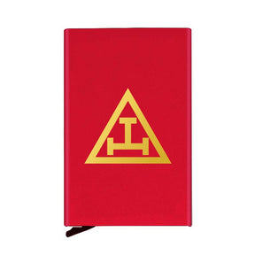 Royal Arch Chapter Credit Card Holder - Various Colors - Bricks Masons