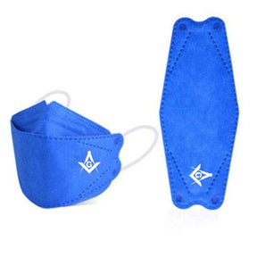 Master Mason Blue Lodge Face Mask - Various Colors - Bricks Masons