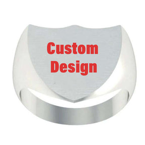 Custom Ring - Custom Design & Various Shapes - Bricks Masons