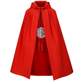 30th Degree Scottish Rite Mantle - Red With Bicephalic Eagle - Bricks Masons