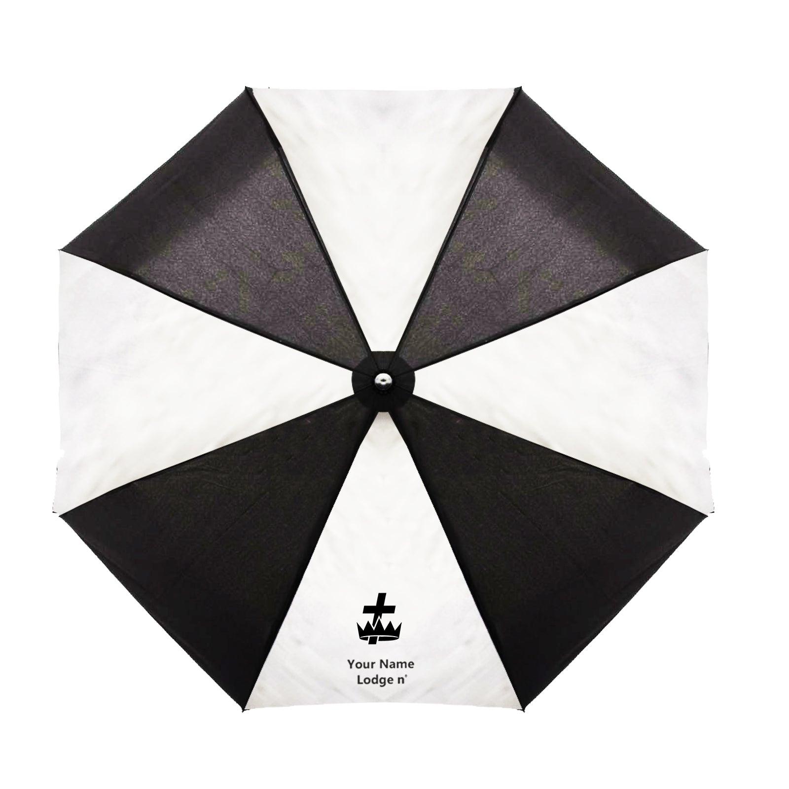 Knights Templar Commandery Umbrella - Three Folding Windproof - Bricks Masons