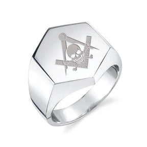 Widows Sons Ring - Sterling Silver - Bricks Masons