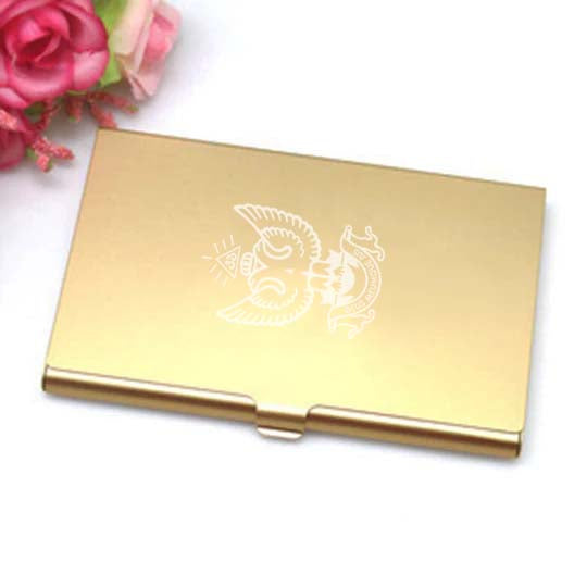 33rd Degree Scottish Rite Business Card Holder - Wings Up Various Colors - Bricks Masons