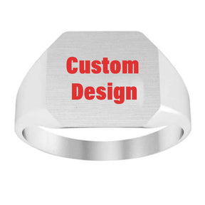 Custom Ring - Custom Design & Various Shapes - Bricks Masons