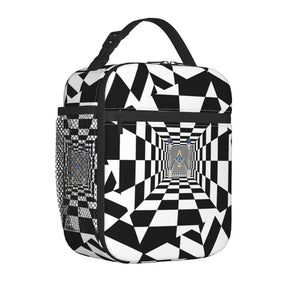 Master Mason Blue Lodge Lunch Bag - Thermal Insulated - Bricks Masons