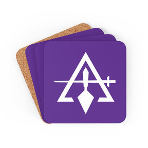 Council Coaster - 4 Pieces Purple Set - Bricks Masons