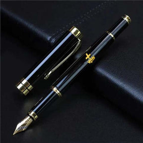 Knights Templar Commandery Pen - Black & Gold - Bricks Masons