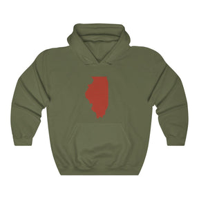 Masonic Hoodie - ILLINOIS State - Bricks Masons