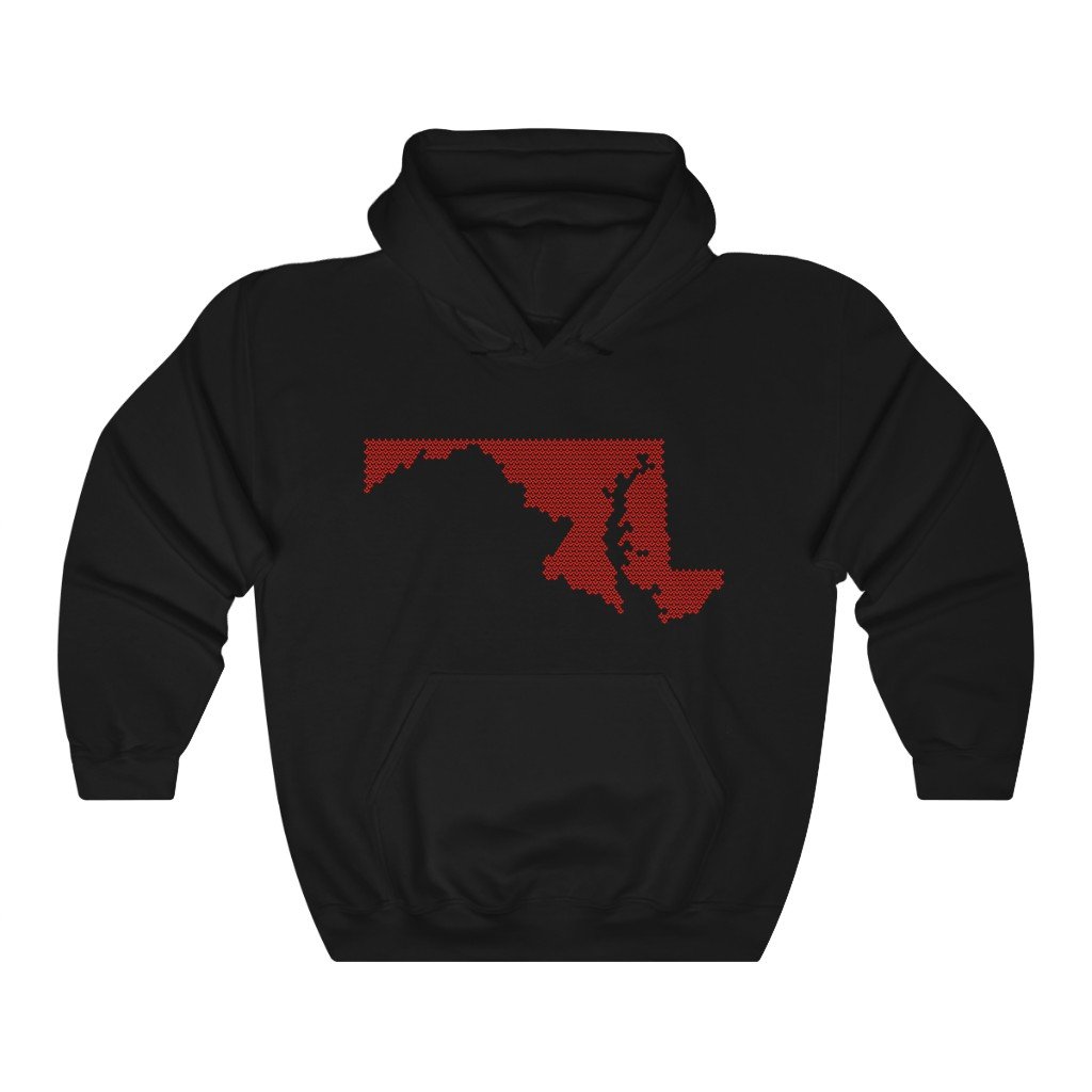 Masonic Hoodie - MARYLAND State - Bricks Masons