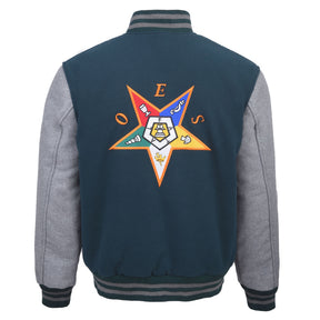 OES Jacket - Dark Blue & Gray - Bricks Masons