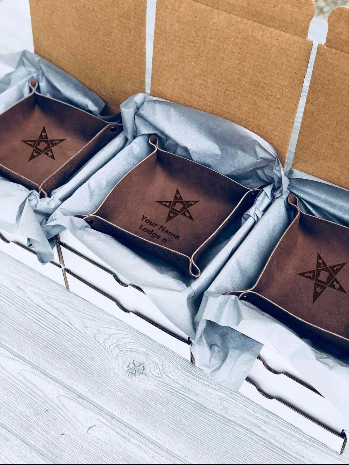 OES Valet Tray - Various Colors - Bricks Masons