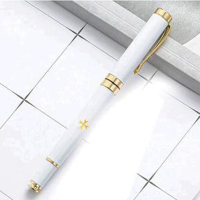 Order Of Malta Commandery Pen - Various Metal Colors - Bricks Masons