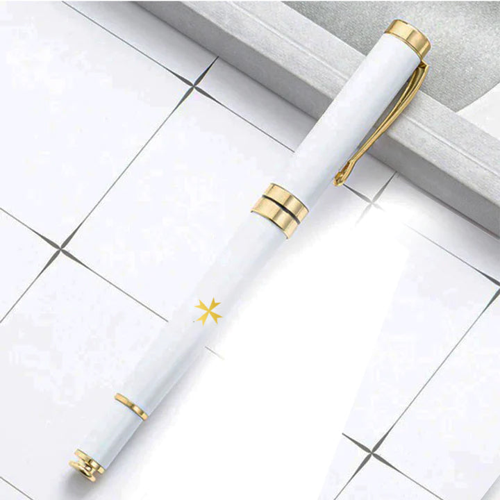 Order Of Malta Commandery Pen - Various Metal Colors - Bricks Masons