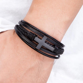 Knights Templar Commandery Bracelet - Cross (4 Colors) - Bricks Masons