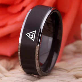 Royal Arch Chapter Ring - High Quality Tungsten - Bricks Masons